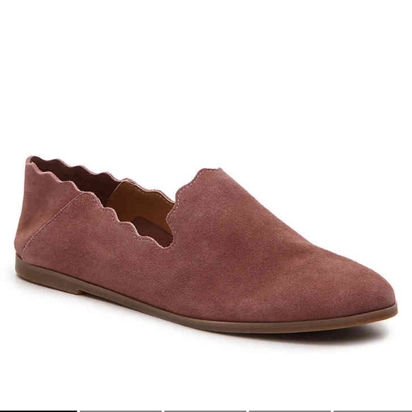 Lucky Brand Shoes - Lucky brand loafers leather slip on pink size 9